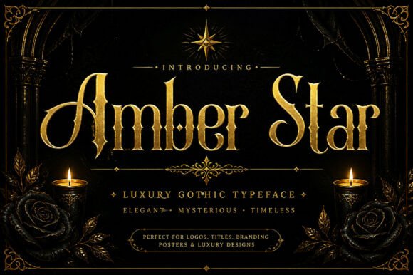 Amber Star Typeface: A Designer’s Guide to Vintage Elegance in Branding