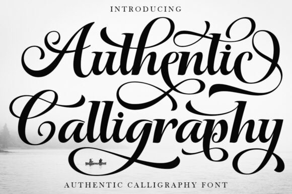 Authentic Calligraphy: A Premium Typeface for Editorial Design