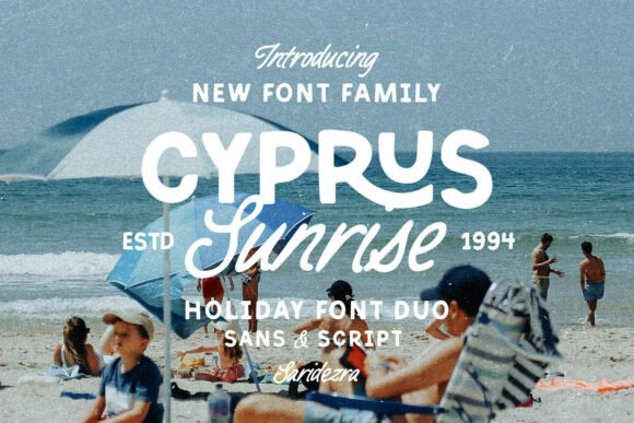 Cyprus Sunrise Duo: The Perfect Typeface for Your Brand