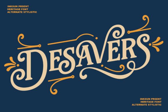 Desavers: The Heritage Serif for Modern Editorial Design