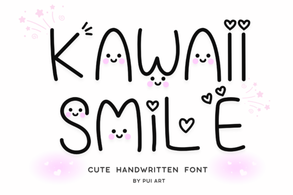 Kawaii Smile: The Playful Typeface for Viral Campaigns