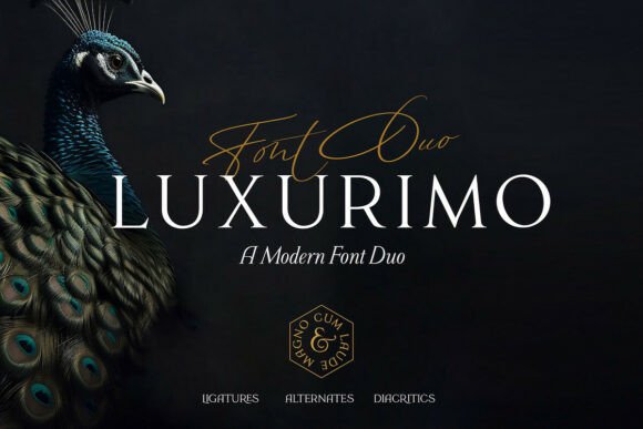 Luxurimo: A Premium Serif Typeface for Luxury Branding