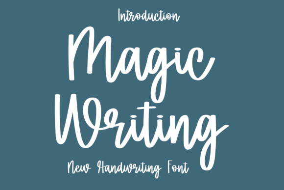 Magic Writing: The Elegant Font for Luxury Craft Projects