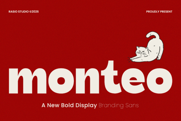 Monteo: The Bold Sans Serif for Modern Branding