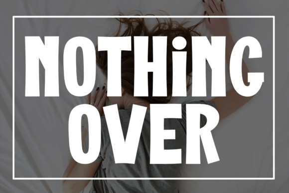 Nothing Over Font Review: Elegant Script Design