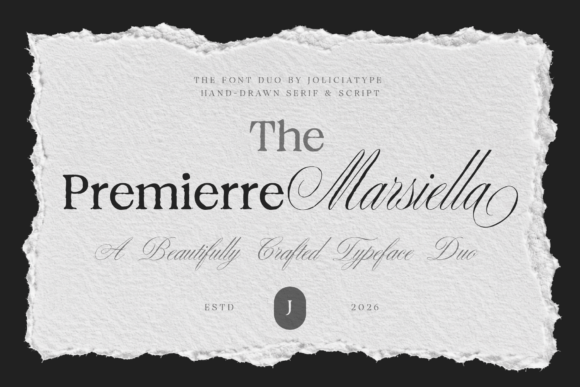 Premierre Marsiella: The Luxury Font Duo for High-Converting Visuals