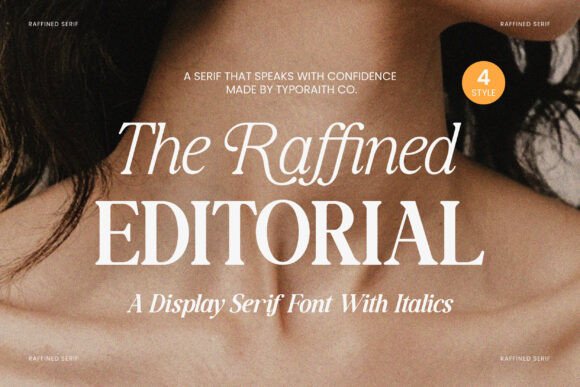 Raffined: The Premium Serif Font for Professional Branding