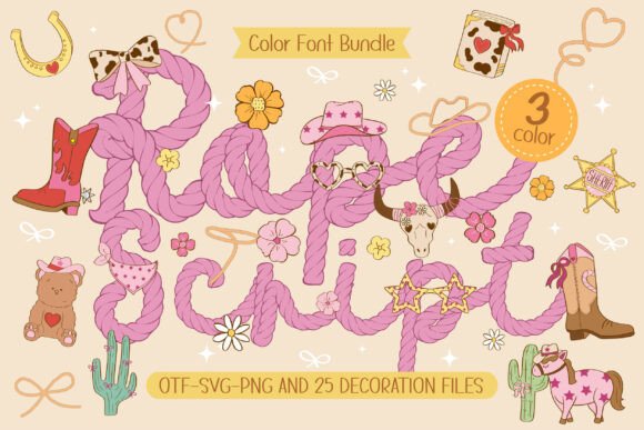 Rope Script: A Playful Color Font for Modern Web Design