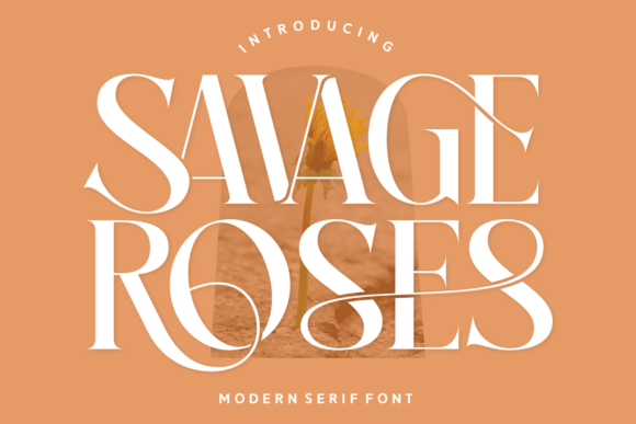 Savage Roses: The Premium Serif Typeface for Scroll-Stopping Brand Content