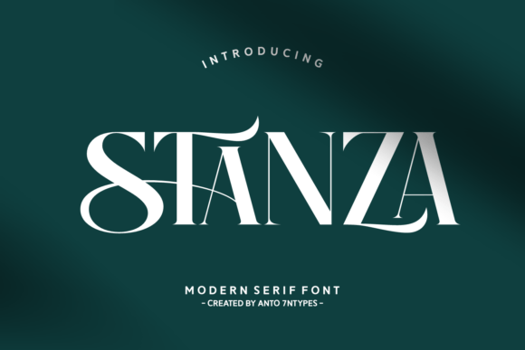 Stanza: A Luxurious Serif Font for Elegant Branding
