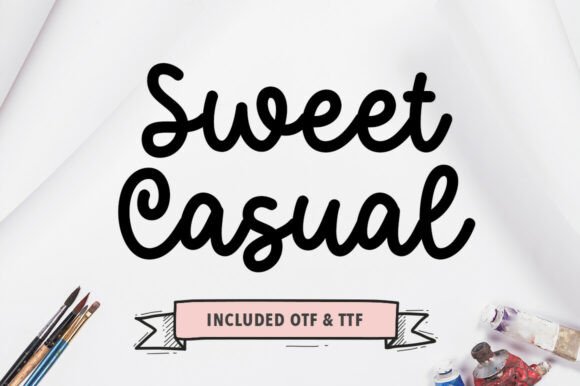 Sweet Casual: The Perfect Handwritten Typeface for Small Business Branding