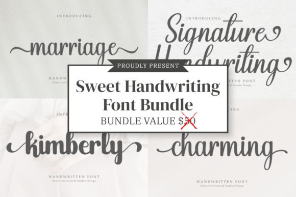 Sweet Handwriting: A Premium Typeface for Editorial Design