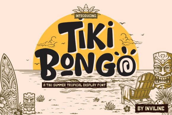 Tiki Bongo: The Tropical Display Font for Summer Shop Designs