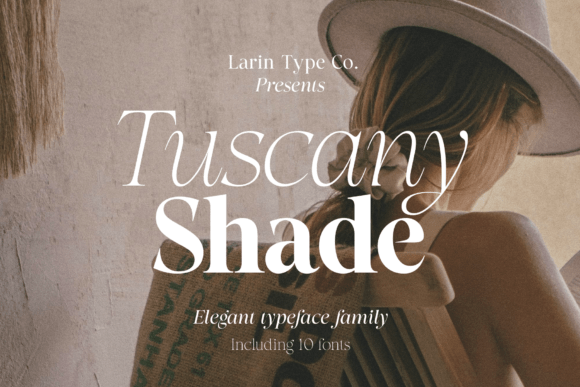 Tuscany Shade: The Elegant Serif Font for Handmade Creators