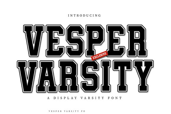Vesper Varsity: A Retro Slab Serif for Bold Editorial Design